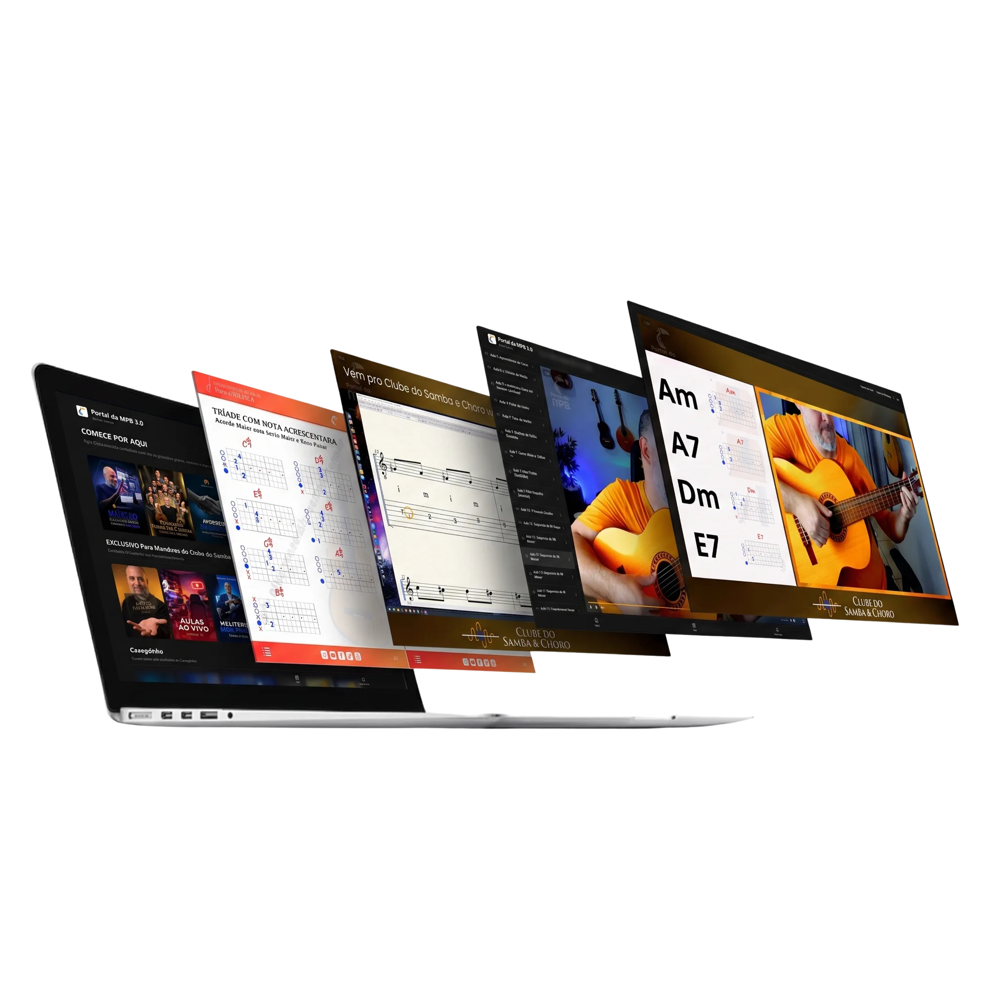 Acesse o curso no computador, tablet ou celular